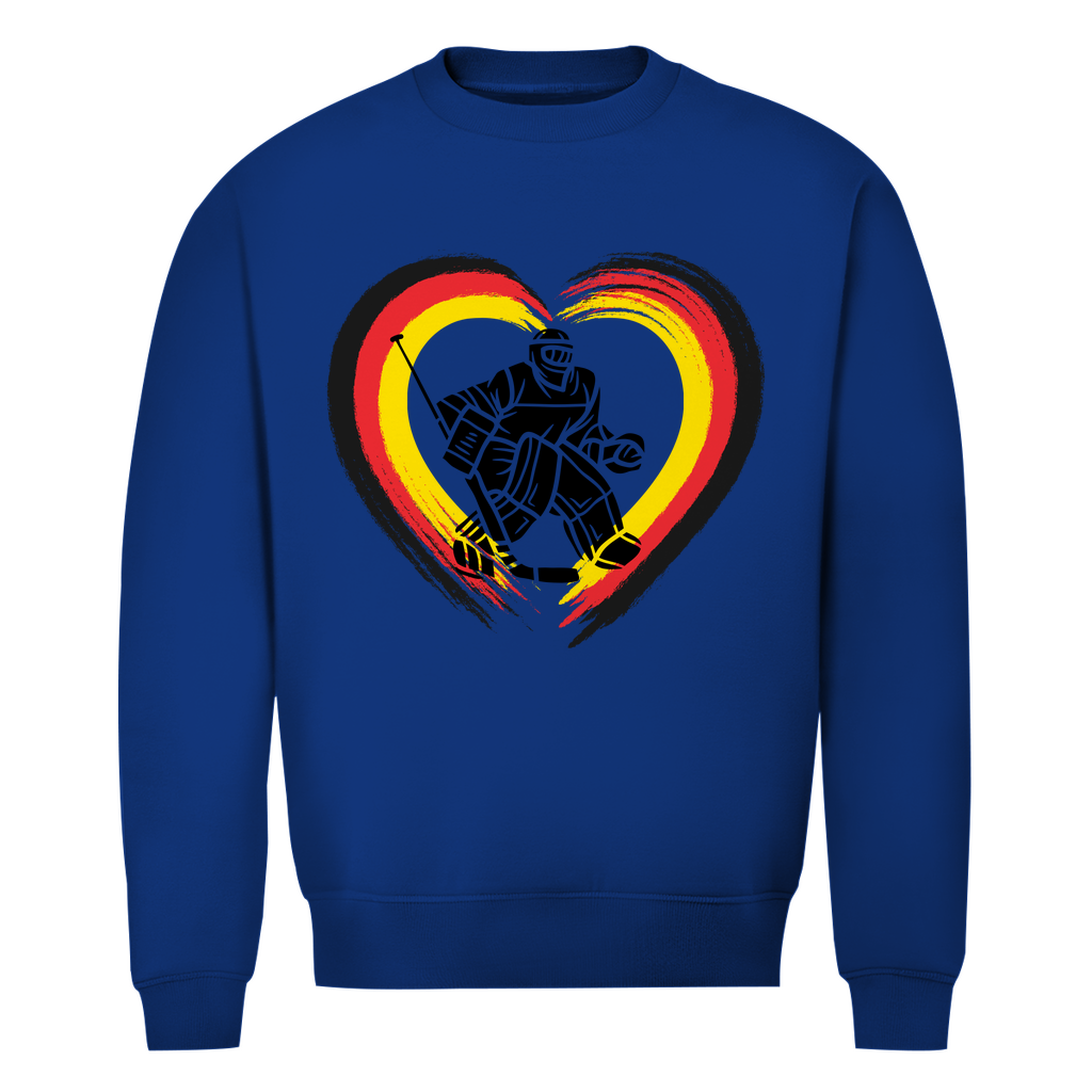 Unisex Sweatshirt HEART GERMANY GOALIE