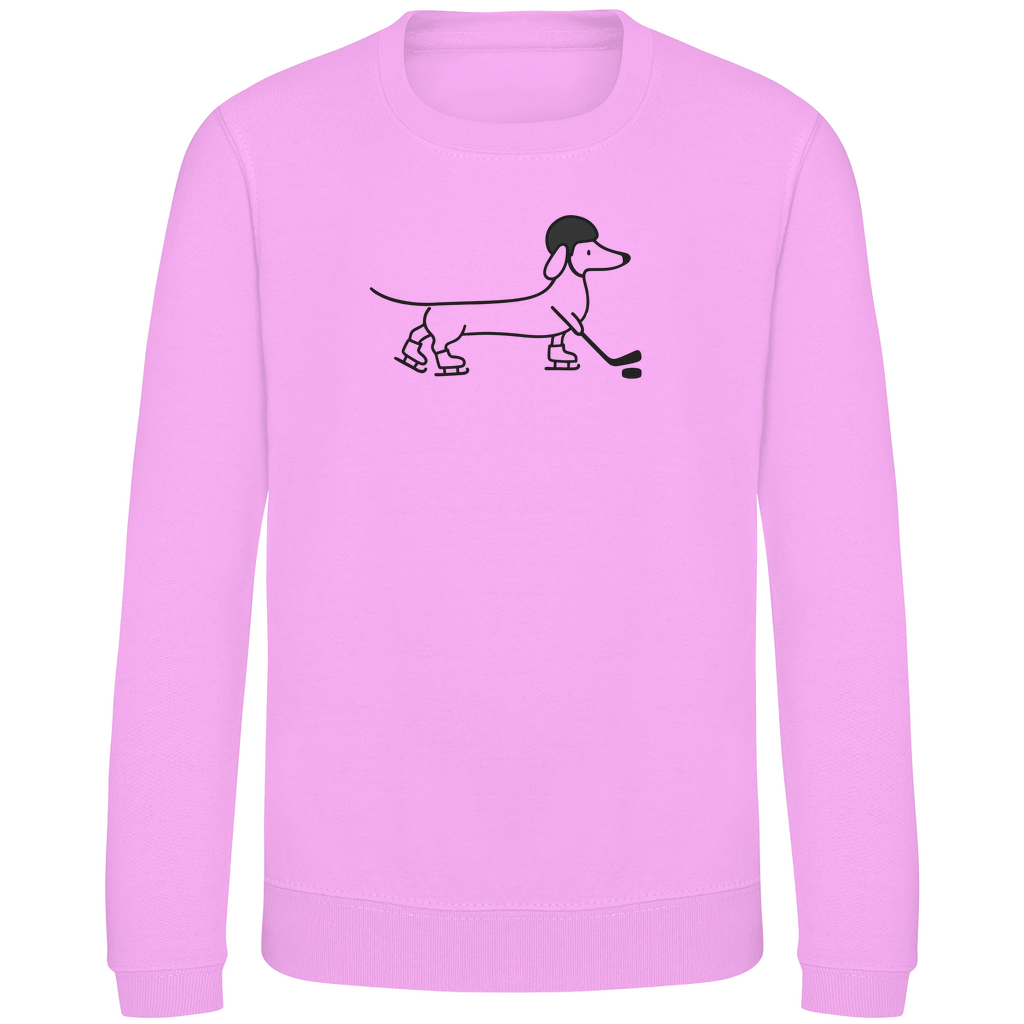 Kids Sweatshirt HOCKEY DACKEL