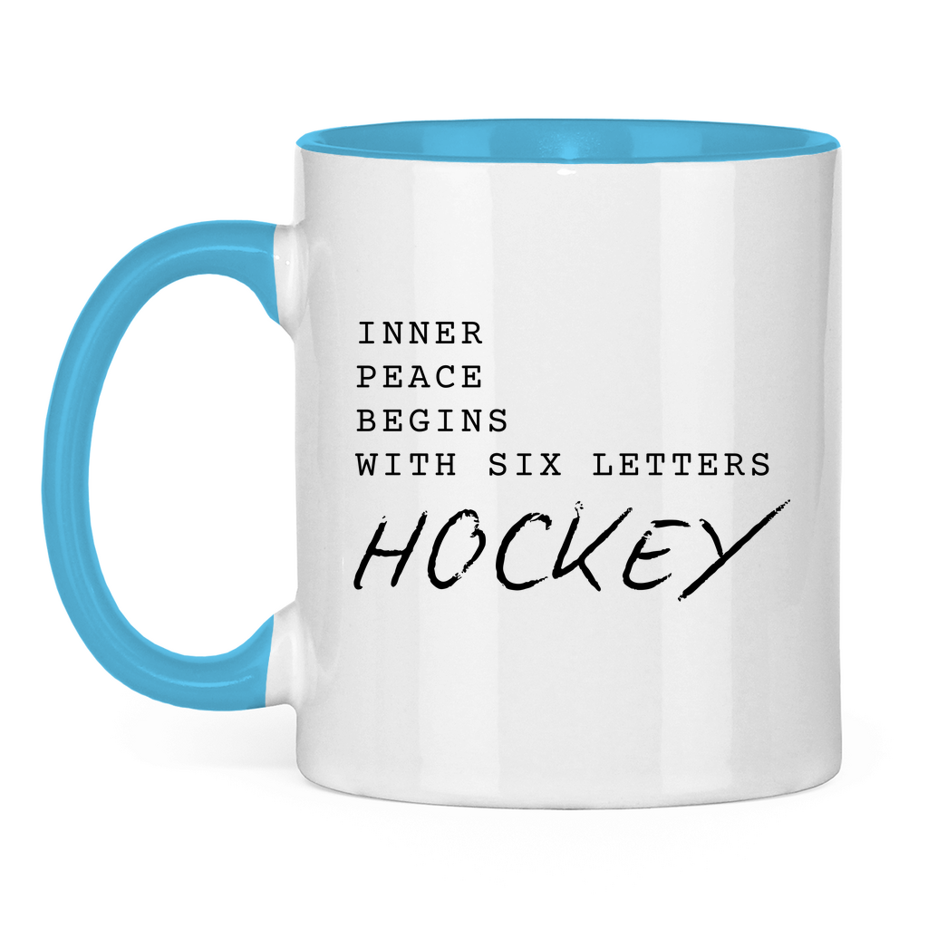 Tasse zweifarbig INNER PEACE