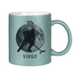 Glitzertasse STERNZEICHEN VIRGO / JUNGFRAU