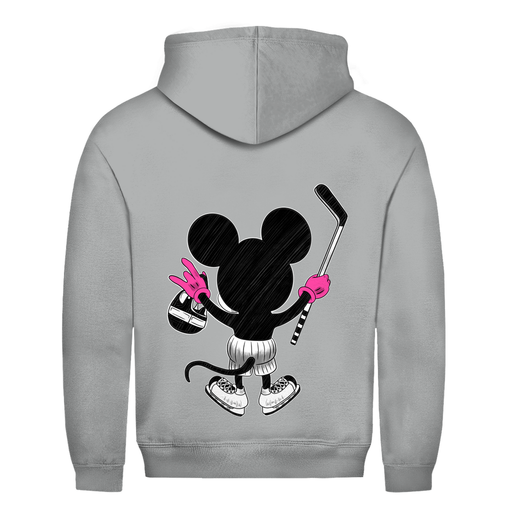 Hoodie HOCKEYMOUSE PINK (back)