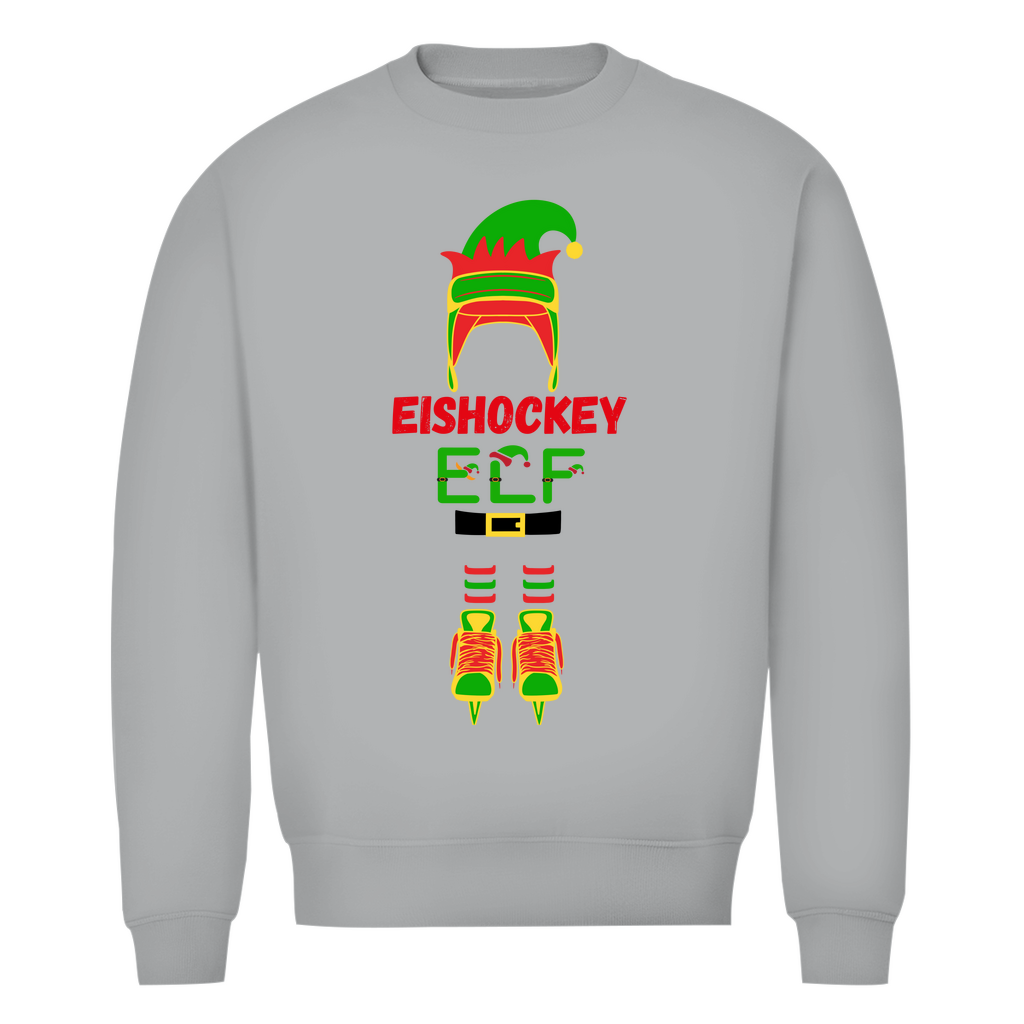 Unisex Sweatshirt HOCKEY ELF - personalisierbar -