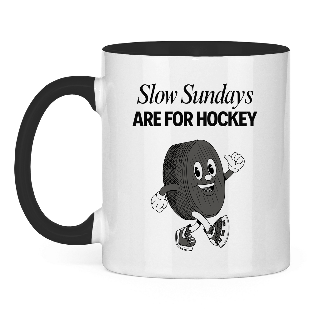 Tasse zweifarbig SLOW SUNDAYS