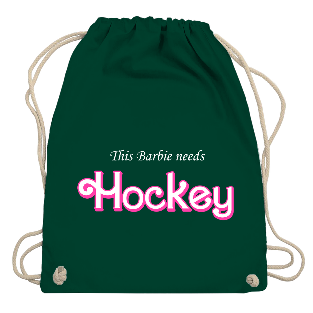 Turnbeutel BARBIE NEEDS HOCKEY