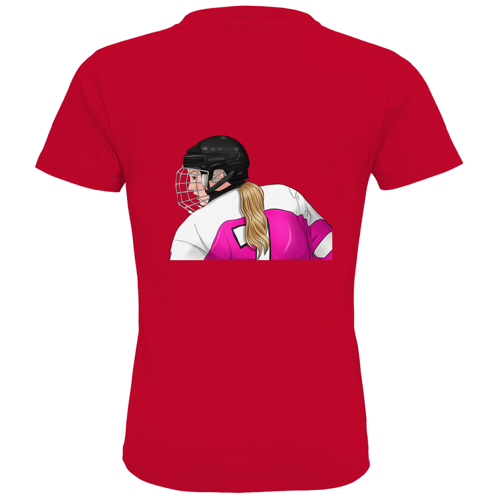 Kids T-Shirt HOCKEYGIRL (front&back)