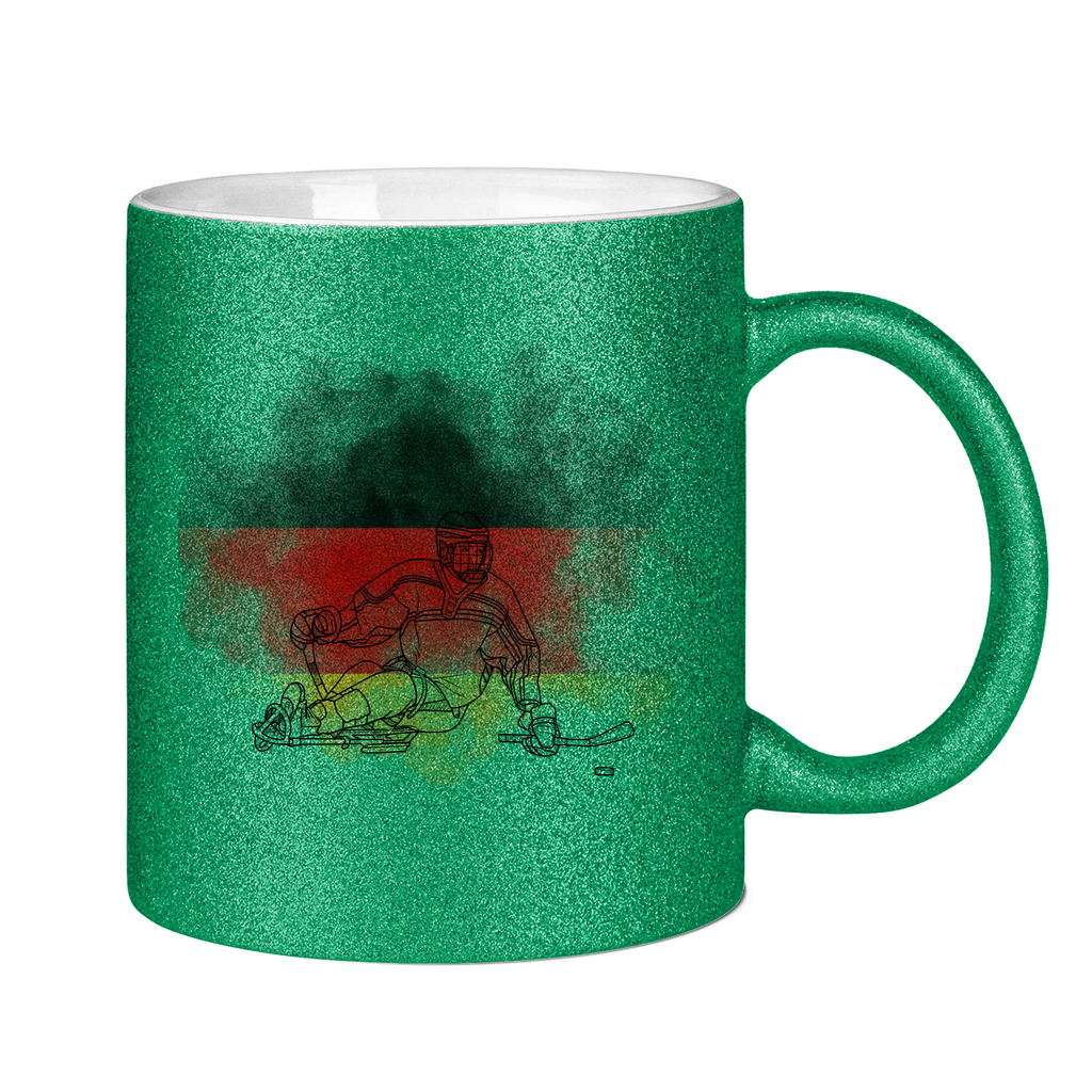 Glitzertasse SLEDGE HOCKEY DEUTSCHLAND