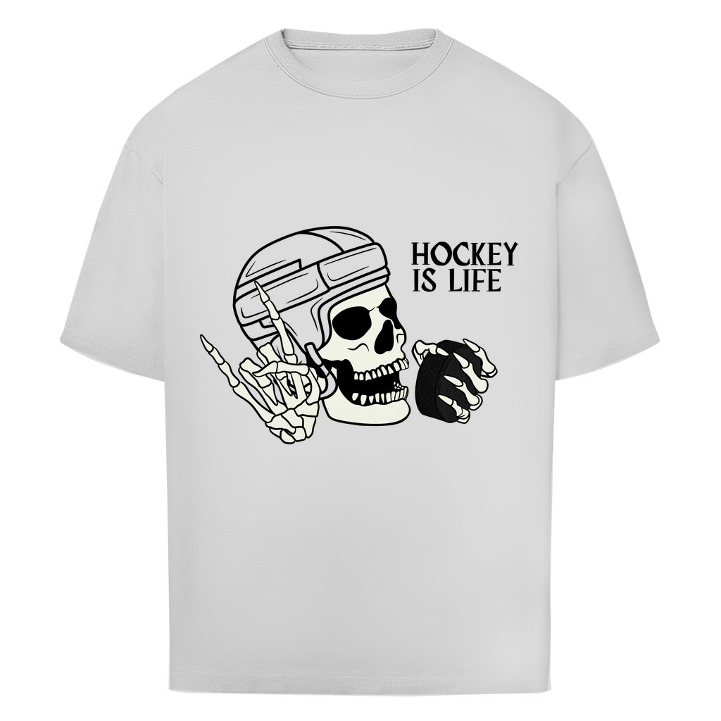 Oversize T-Shirt HOCKEY IS LIFE