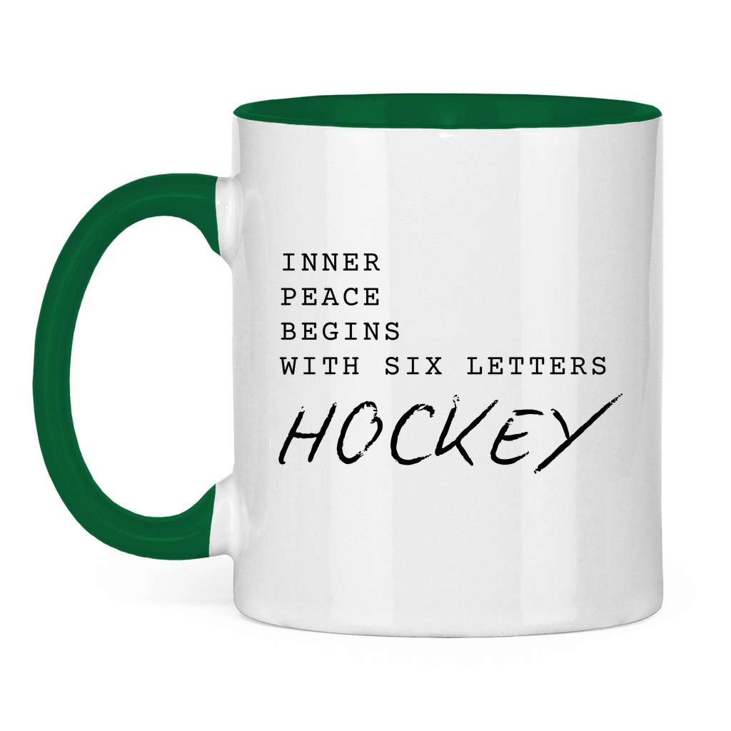 Tasse zweifarbig INNER PEACE