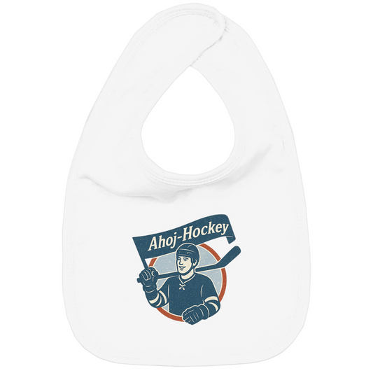 Kinder Bio Lätzchen AHOJ-HOCKEY VINTAGE