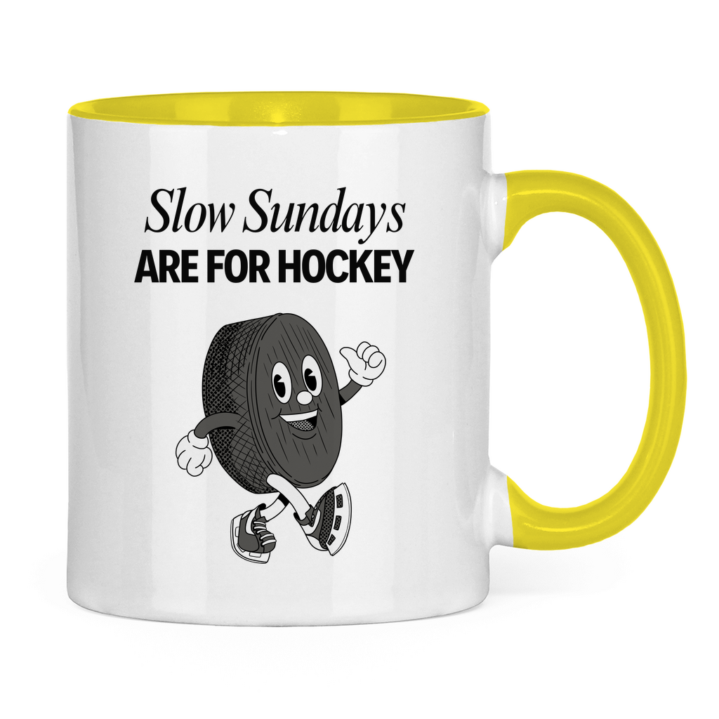 Tasse zweifarbig SLOW SUNDAYS