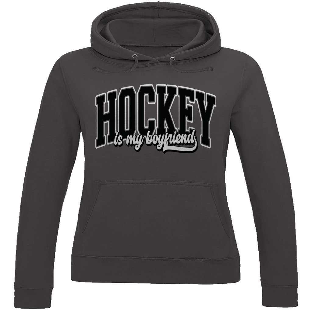 Ladies Hoodie  HOCKEY IS MY BOYFRIEND