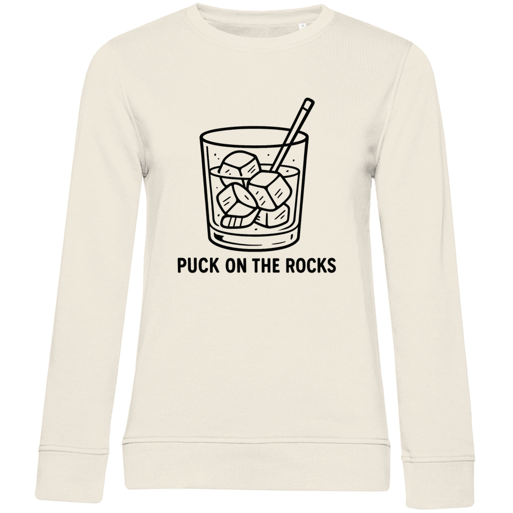 Ladies Sweatshirt PUCK ON THE ROCKS