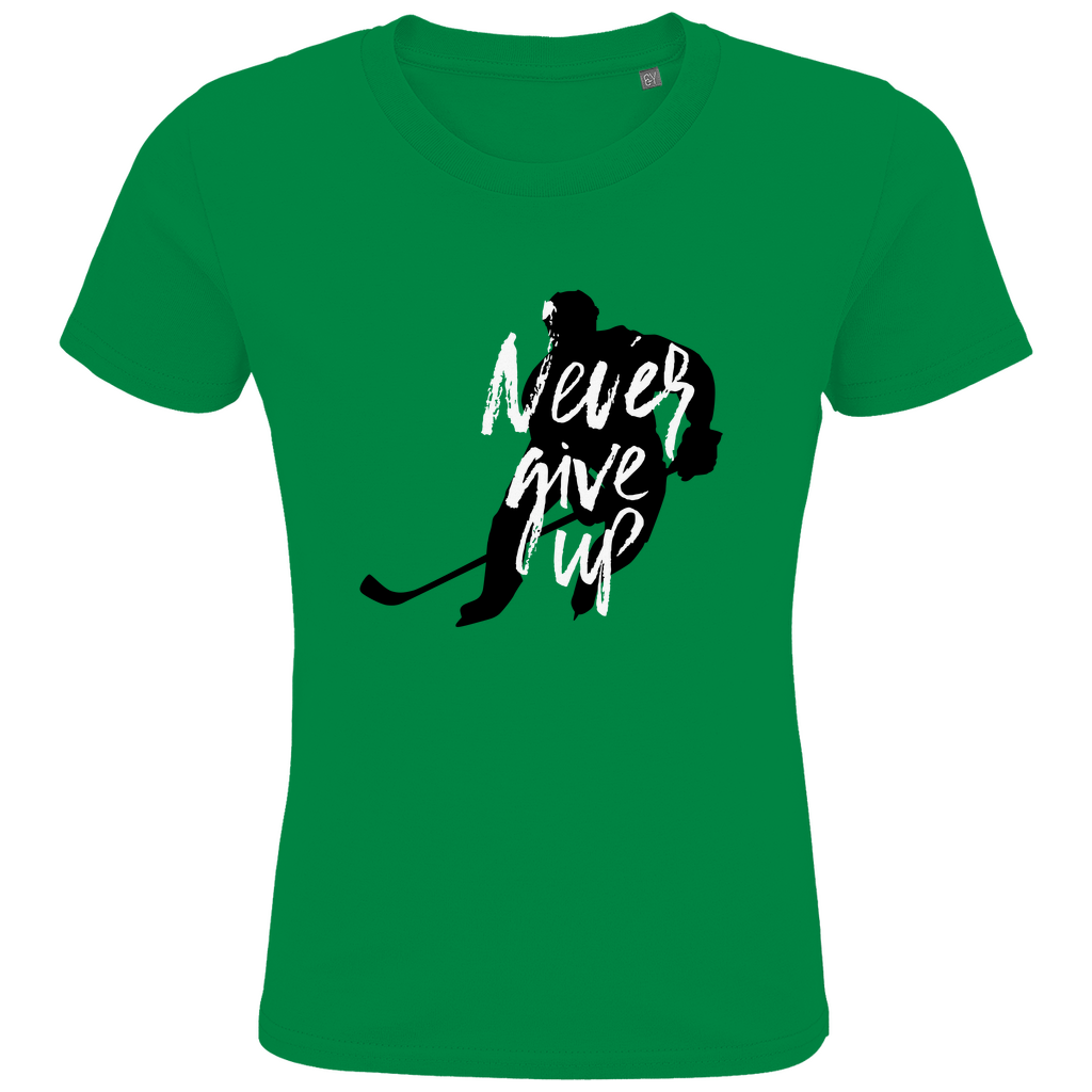 Kids T-Shirt NEVER GIVE UP