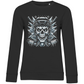 Ladies Sweatshirt HOCKEY SKULL