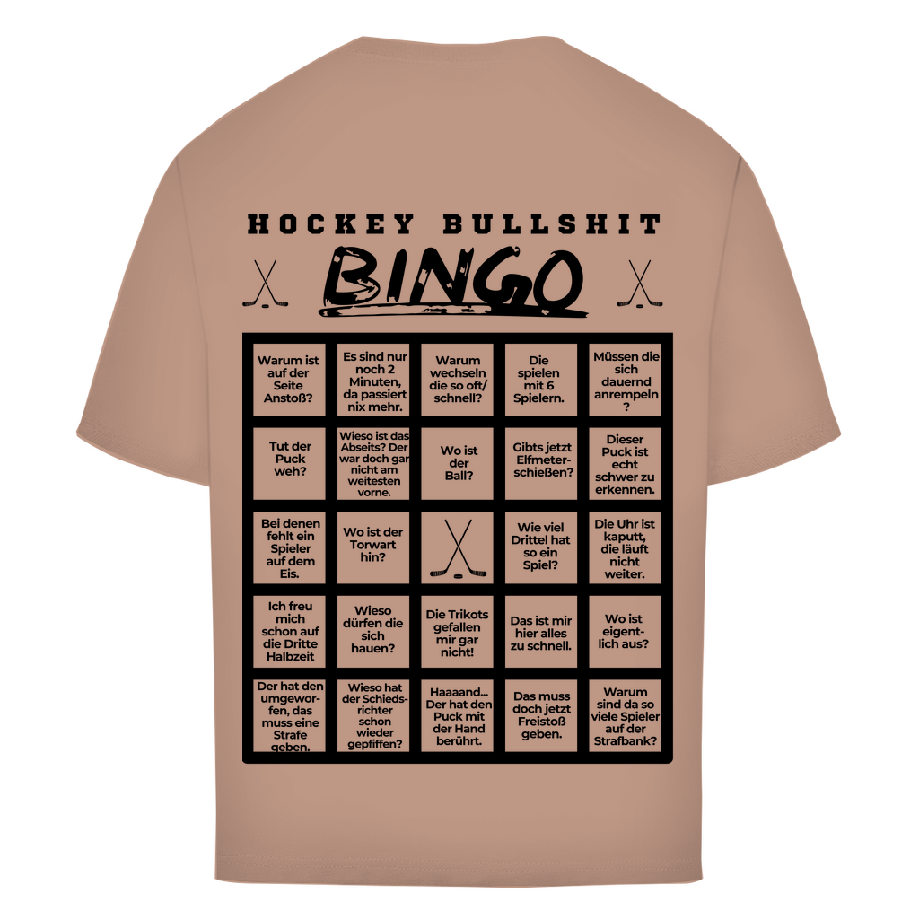 Oversize T-Shirt BULLSHIT BINGO (back)