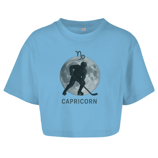 Ladies Crop Top STERNZEICHEN CAPRICORN / STEINBOCK
