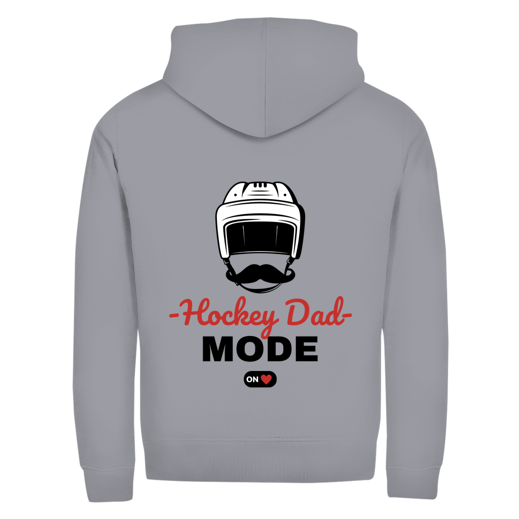 Unisex Zipper HOCKEYDAD MODE (back)