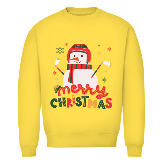 Unisex Sweatshirt HOCKEY SNOWMAN