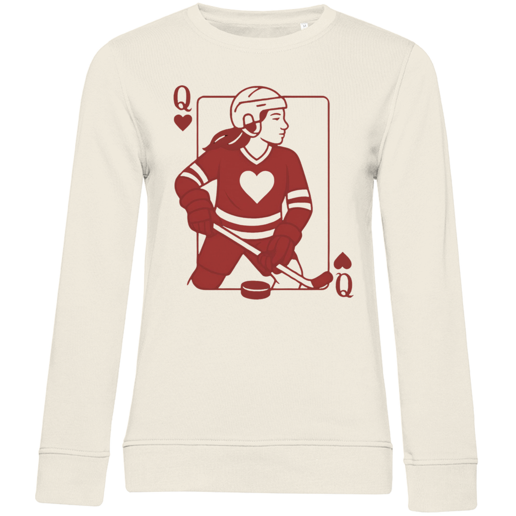 Ladies Sweatshirt  HOCKEY HERZKÖNIGIN