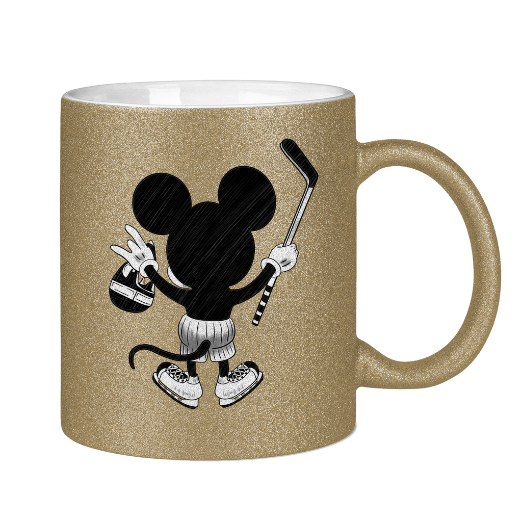 Glitzertasse HOCKEYMOUSE