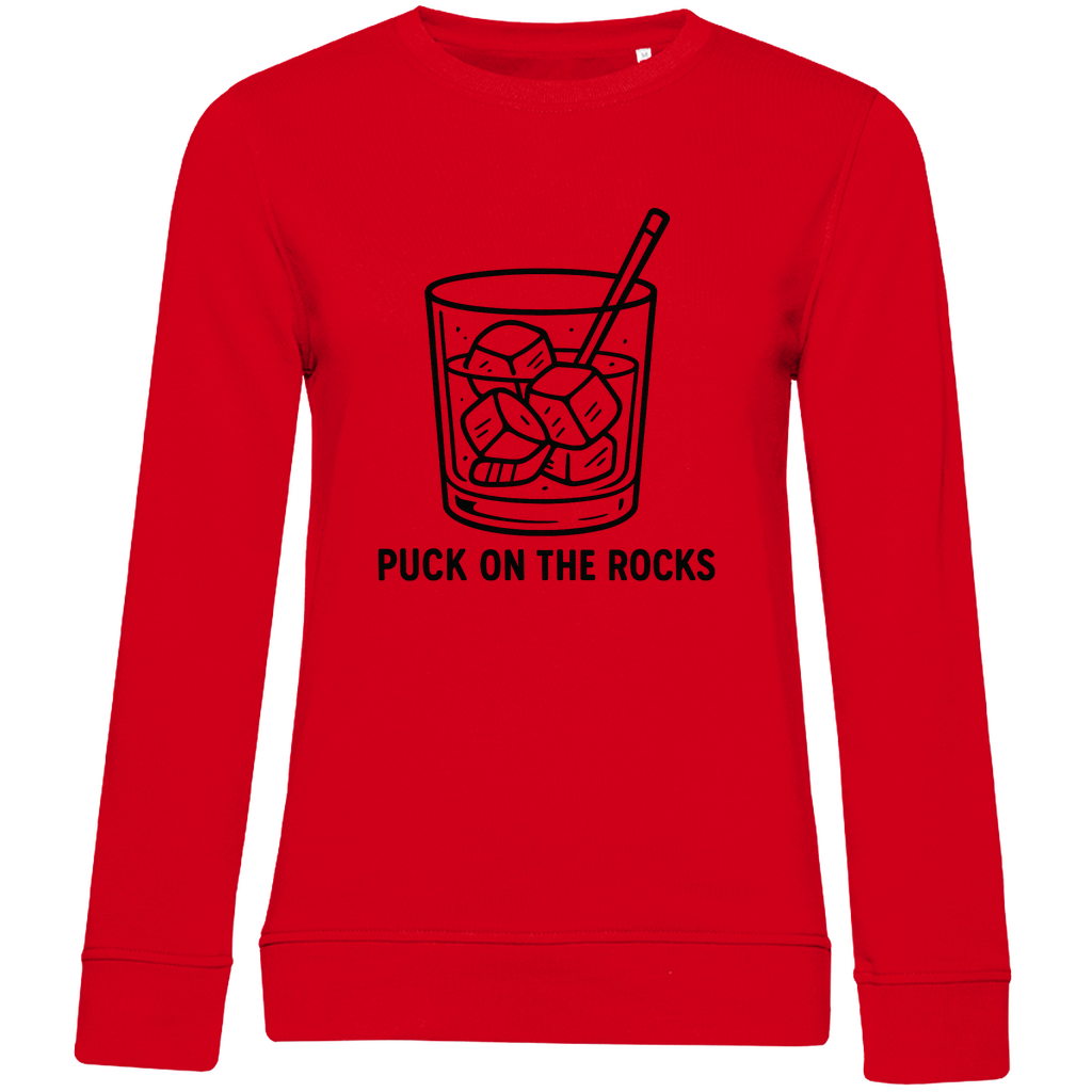 Ladies Sweatshirt PUCK ON THE ROCKS