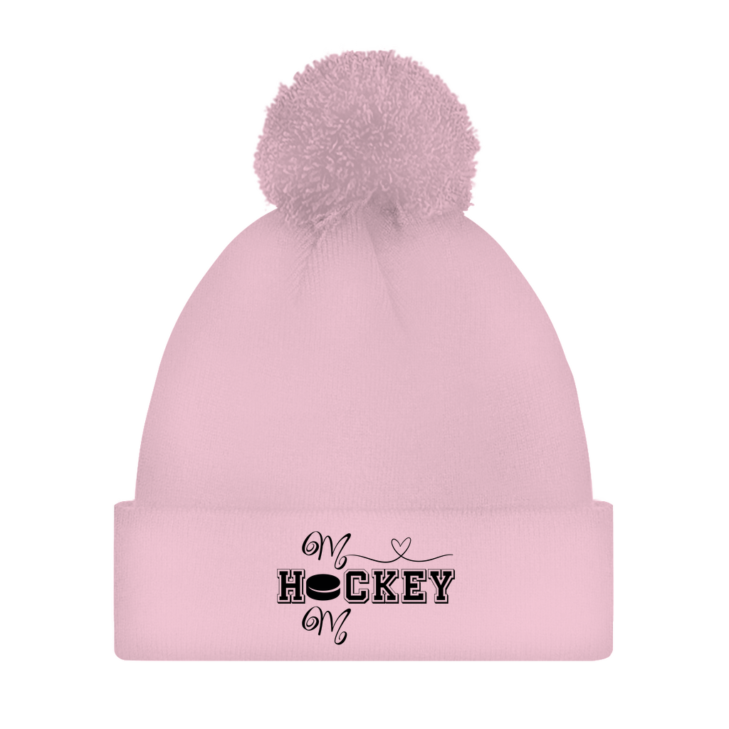 Bommelmütze HOCKEY MOM HEART