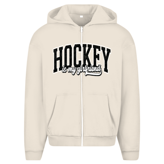 Oversize Zipper HOCKEY IS MY GIRLFRIEND