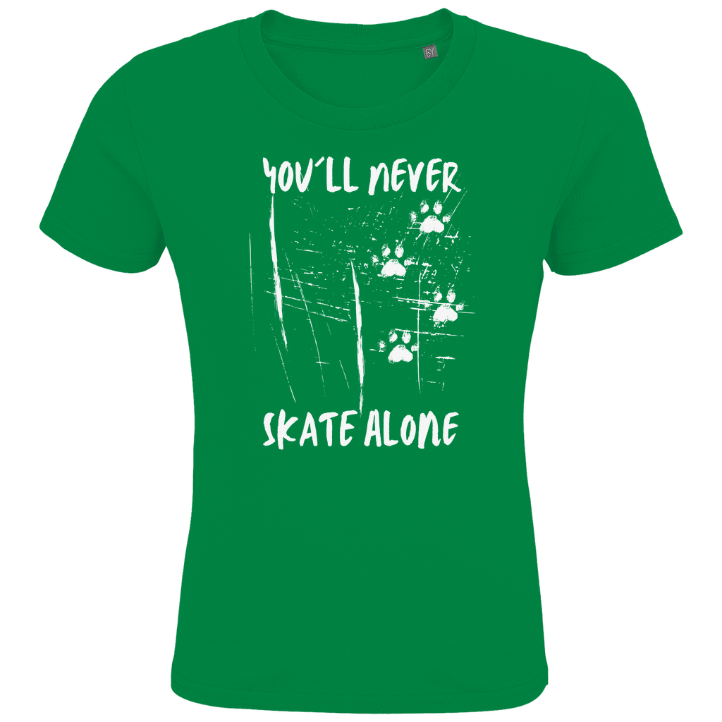 Kids T-Shirt NEVER SKATE ALONE