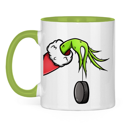 Tasse zweifarbig GRINCH HAND