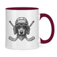 Tasse zweifarbig COOL HOCKEYDOG