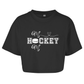 Ladies Crop Top HOCKEY MOM HEART