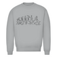 Unisex Sweatshirt BORN TO HOCKEY EVULUTION