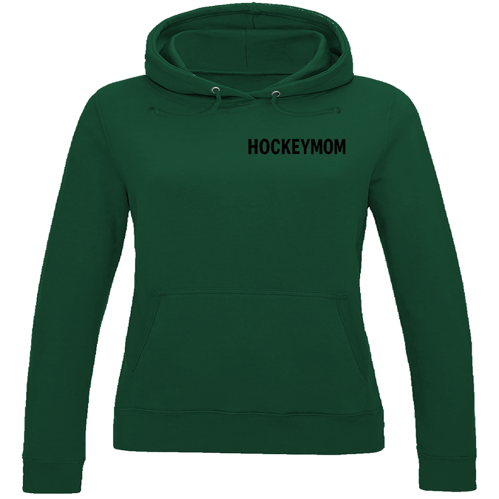 Ladies Hoodie HOCKEYMOM BRAIN (front&back)