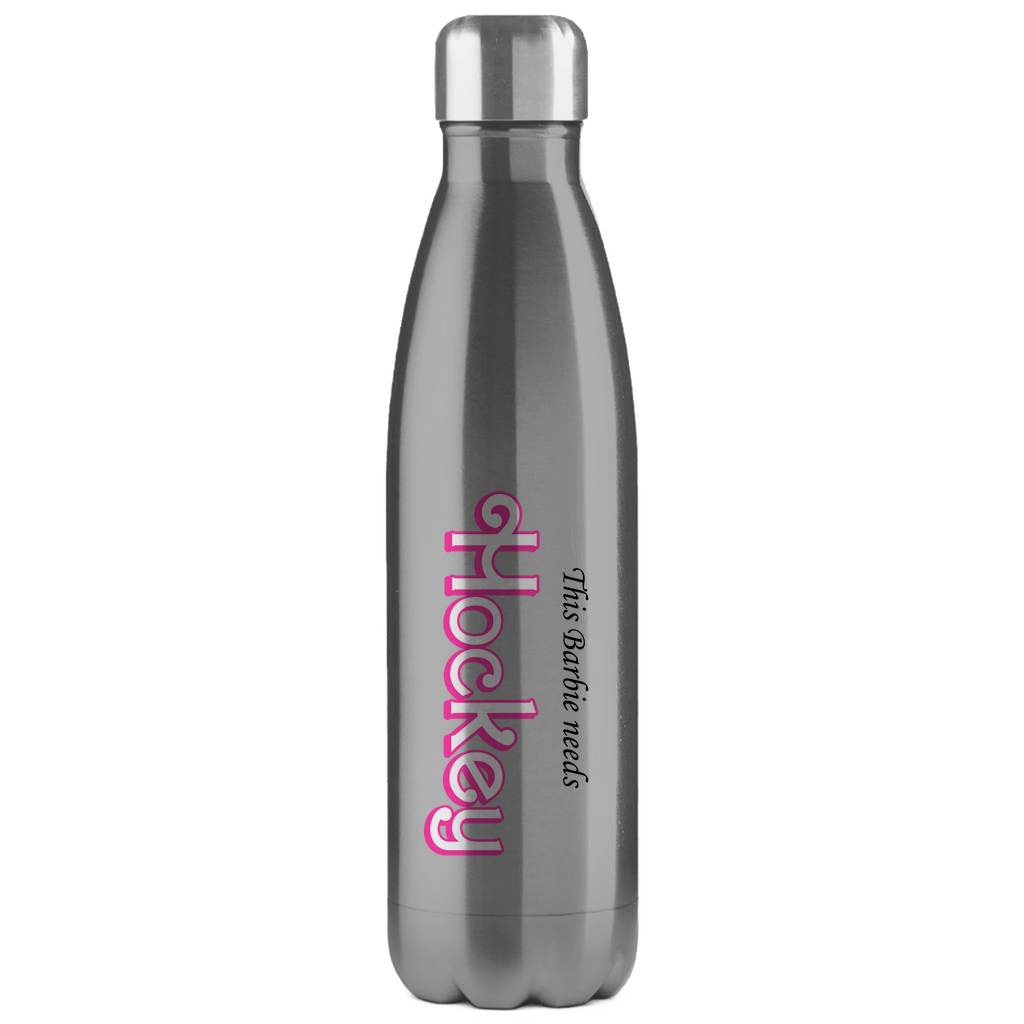 Edelstahl-Thermoflasche BARBIE NEEDS HOCKEY