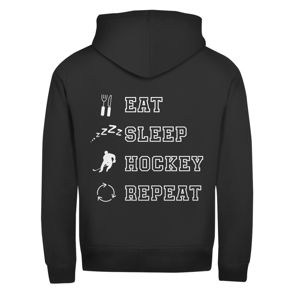 Unisex Zipper  EAT, SLEEP REPEAT (back)