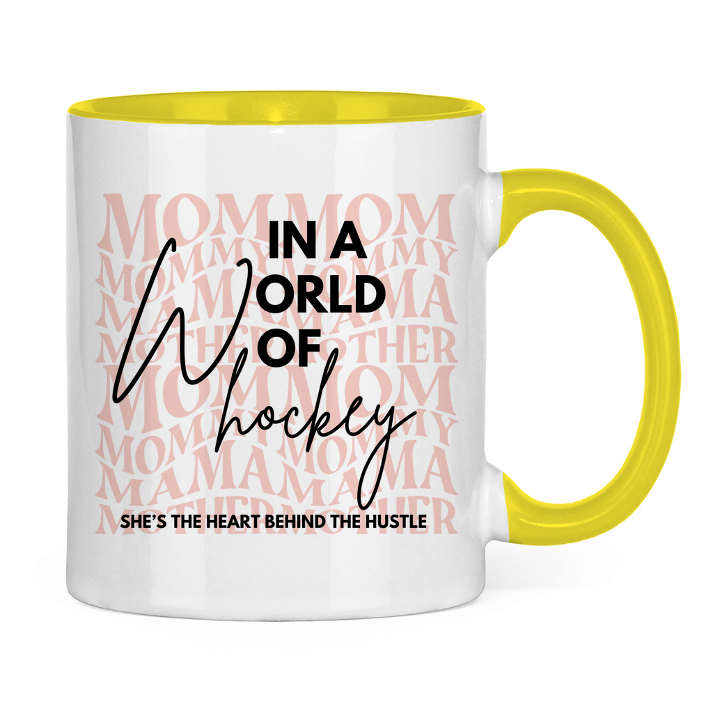 Tasse zweifarbig WORLD OF HOCKEY - MOM