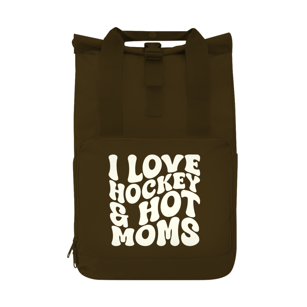 Rucksack I LOVE HOCKEY & HOT MOMS