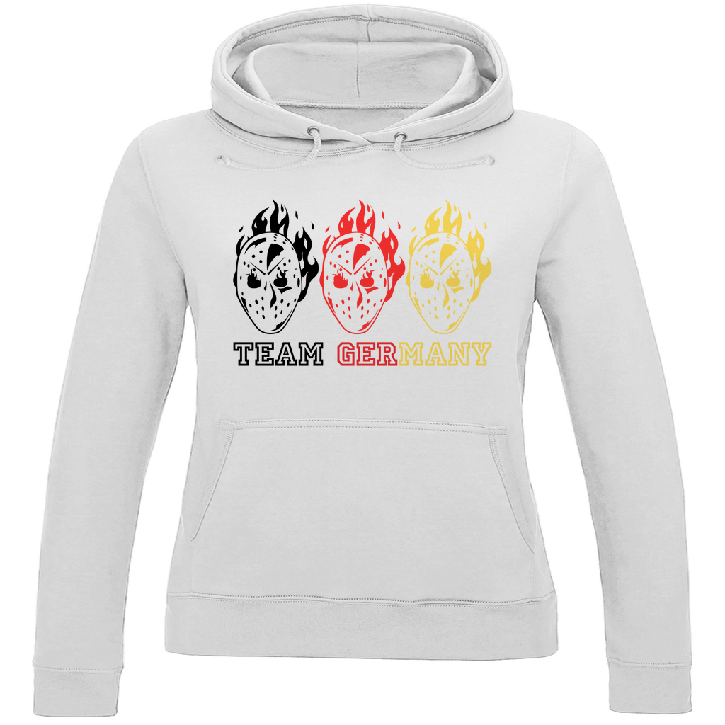 Ladies Hoodie TEAM GERMANY MASKE