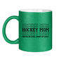 Glitzertasse HOCKEYMOM NERVES & HEART