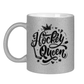 Glitzertasse HOCKEYQUEEN II