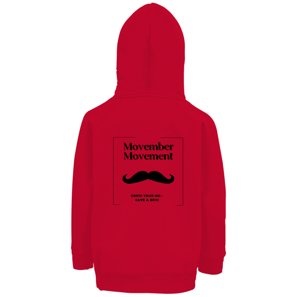 Kids Hoodie MOVEMBER MOVEMENT (back)