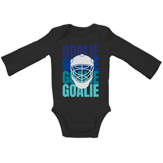 Babybody Langarm GOALIE MASKE