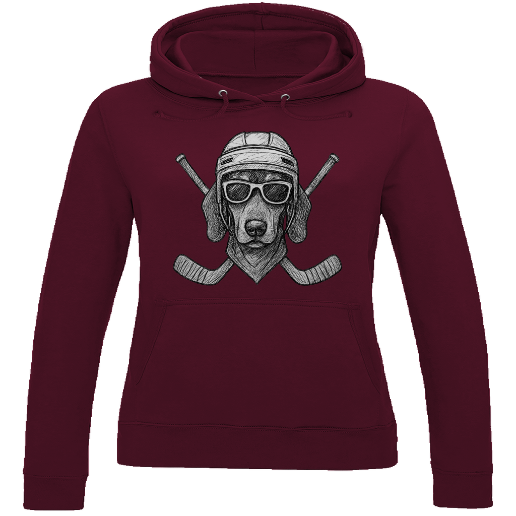 Ladies Hoodie COOL HOCKEYDOG