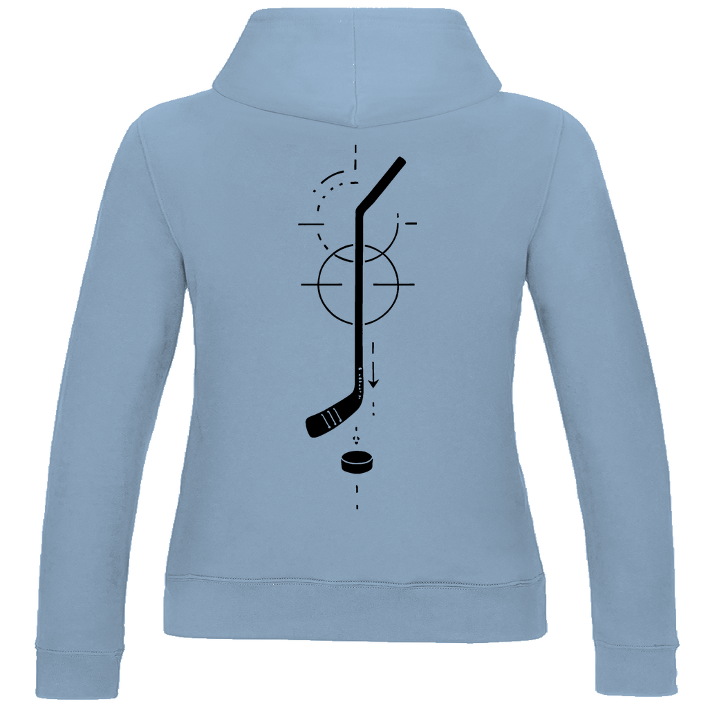 Ladies Hoodie HOCKEYSTICK MODERN (back)