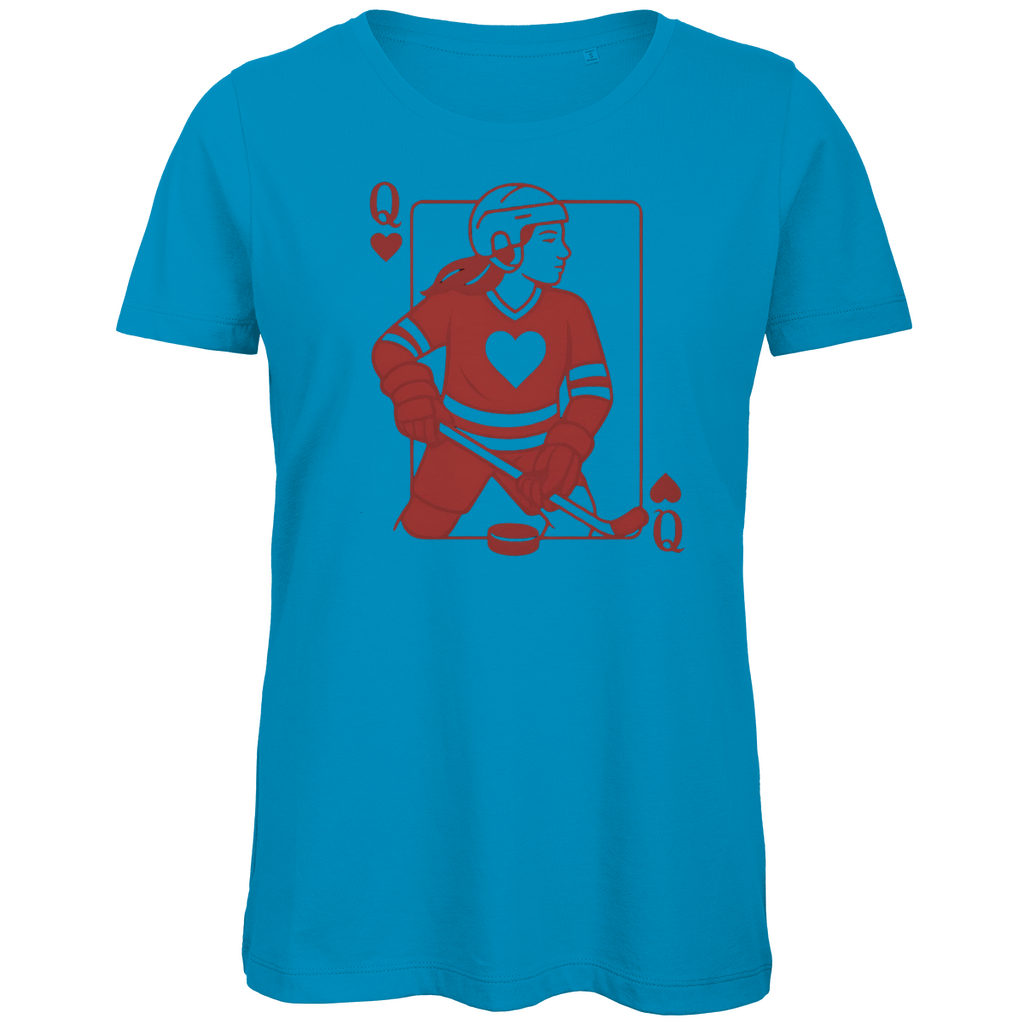 Ladies T-Shirt  HOCKEY HERZKÖNIGIN