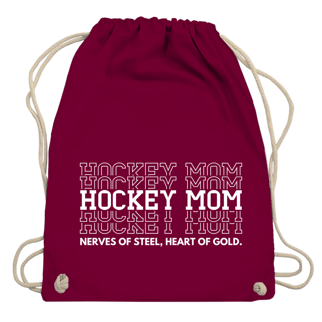 Turnbeutel HOCKEYMOM NERVES & HEART