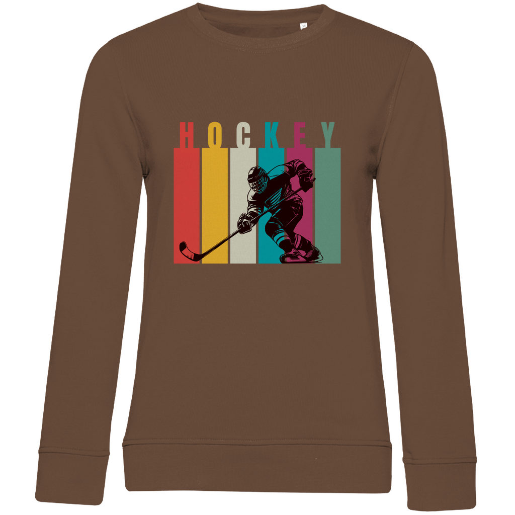 Ladies Sweatshirt COLOURFUL HOCKEYPLAYER