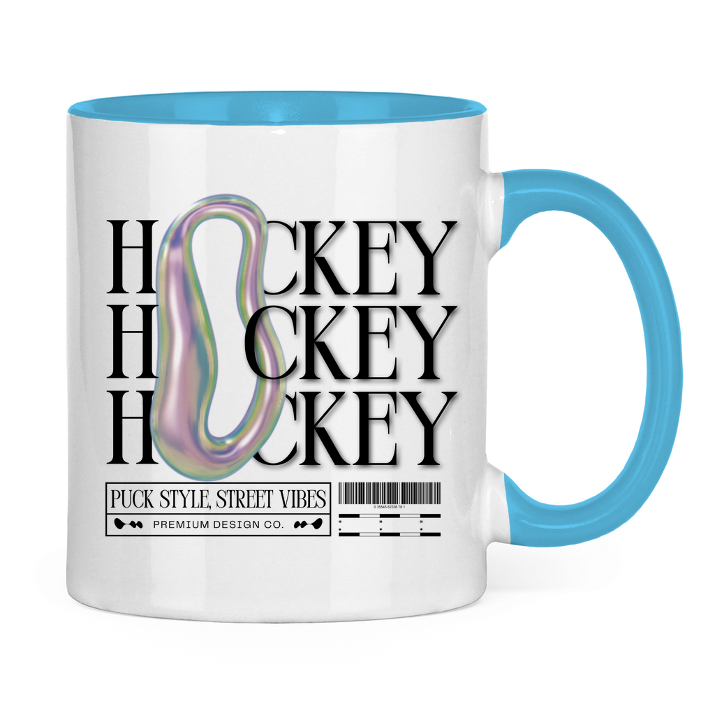 Tasse zweifarbig HOCKEY MODERN