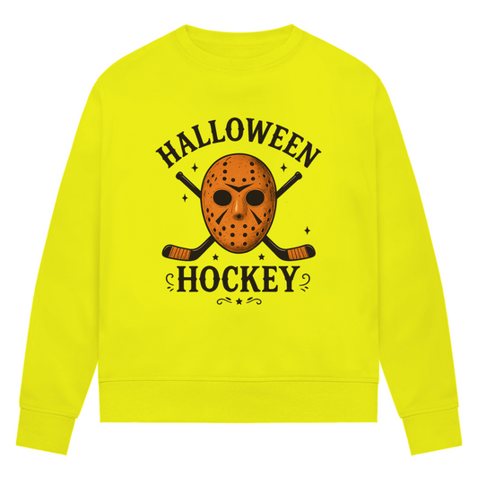 Ladies Sweatshirt HALLOWEEN HOCKEY MASK