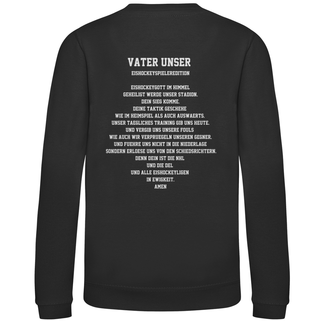 Kids Sweatshirt VATER UNSER SPIELER (back)